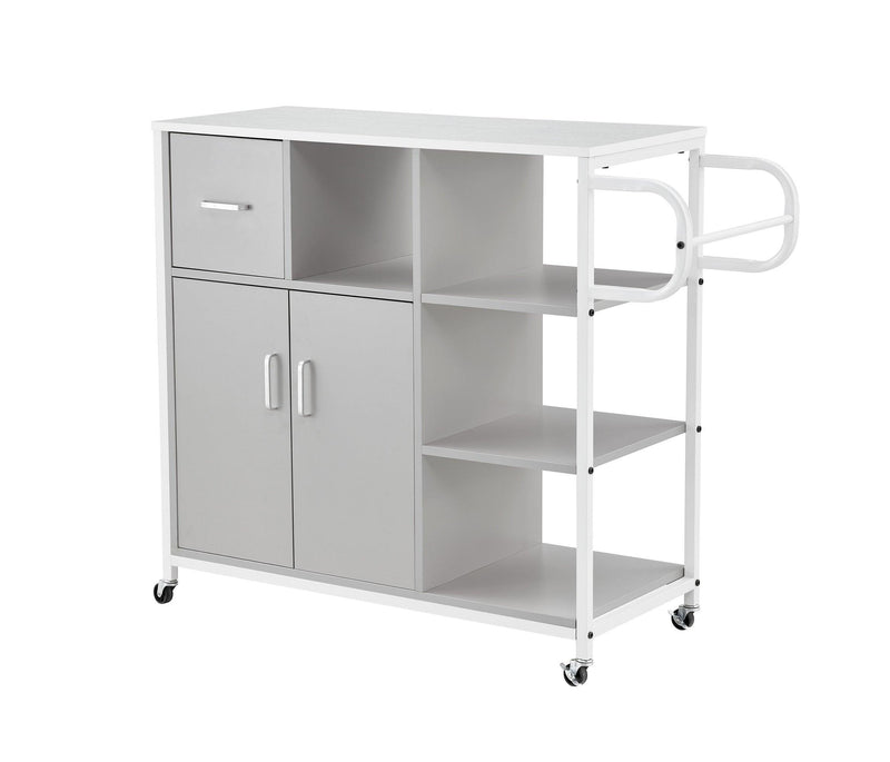 KITCHStorage cabinet GRY, move with roller.. - Urban Living Furniture (Los Angeles, CA)