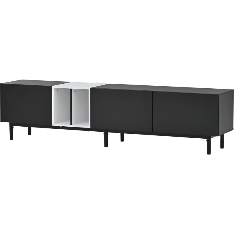 Modern TV Stand for 80’’ TV with 3 Doors, Media Console Table, Entertainment Center with LargeStorage Cabinet for Living Room, Bedroom - Urban Living Furniture (Los Angeles, CA)