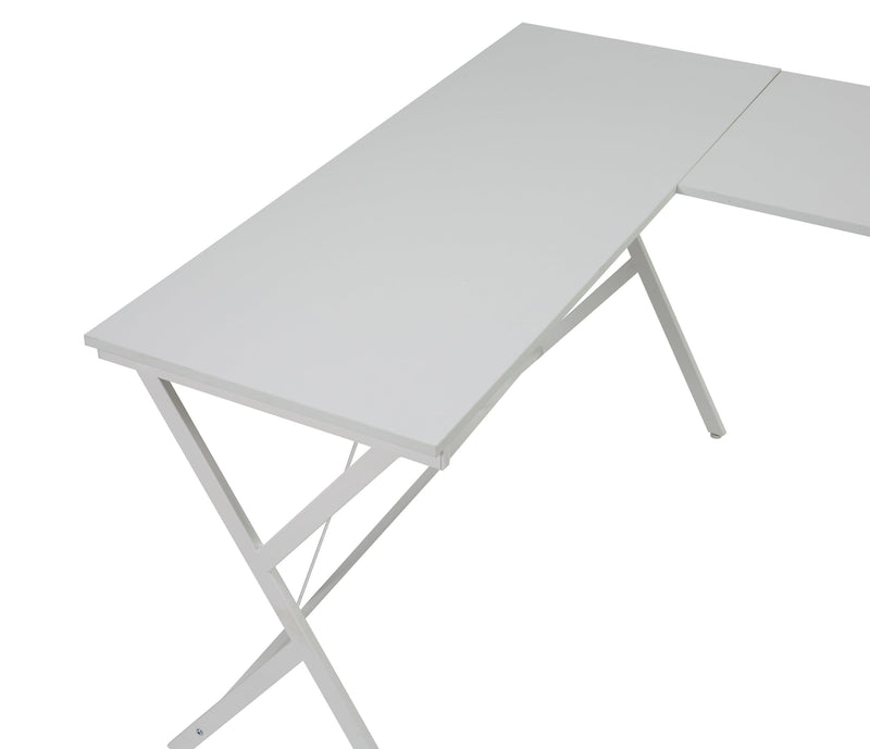 ACME Dazenus Computer Desk in  White Finish OF00050 - Urban Living Furniture (Los Angeles, CA)