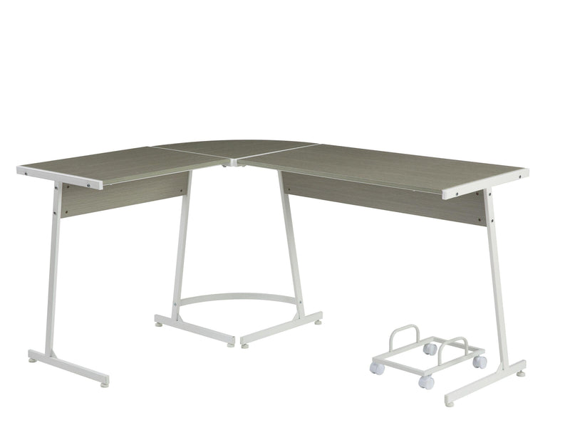 ACME Dazenus Computer Desk, Gray & White Finish OF00045 - Urban Living Furniture (Los Angeles, CA)