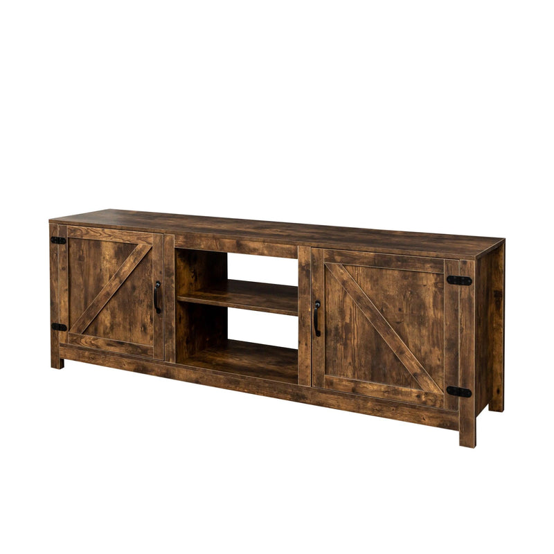 Farmhouse TV Stand,  Wood Entertainment Center Media Console withStorage - Urban Living Furniture (Los Angeles, CA)