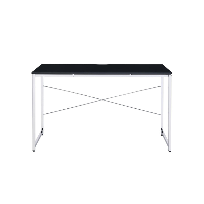 ACME Tennos Vanity Desk  in Black & Chrome Finish AC00904 - Urban Living Furniture (Los Angeles, CA)