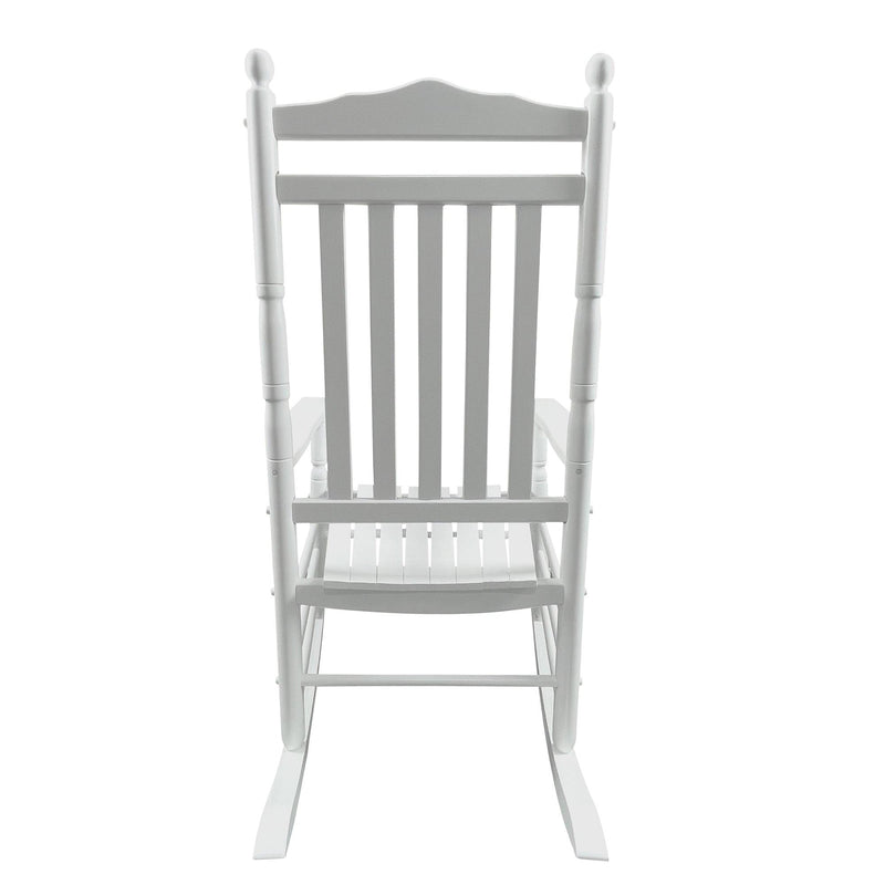 BALCONY PORCH ADULT ROCKING CHAIR - WHITE - Urban Living Furniture (Los Angeles, CA)