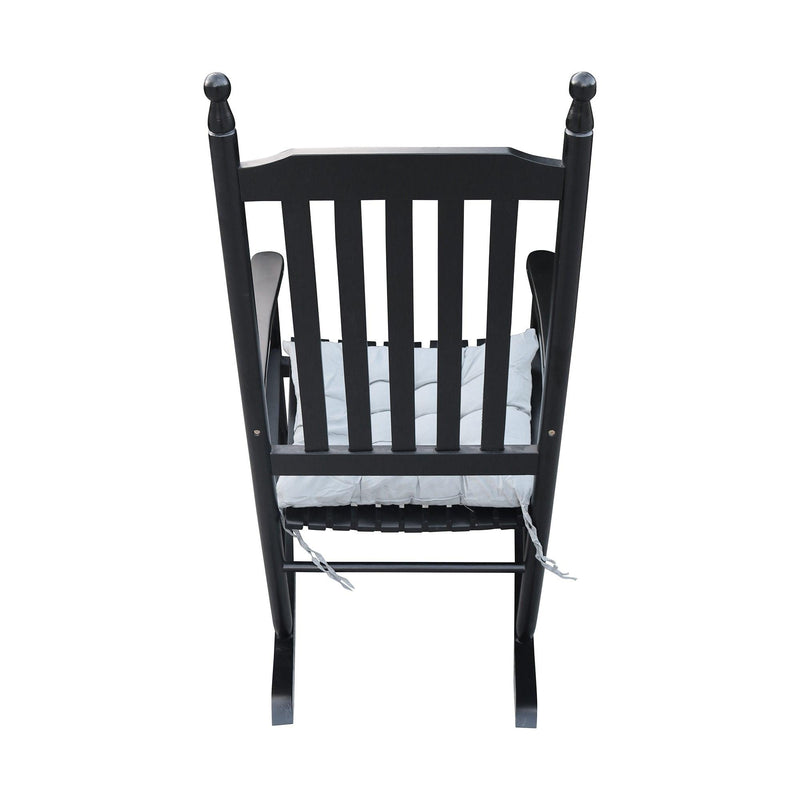 wooden porch rocker chair  BLACK - Urban Living Furniture (Los Angeles, CA)