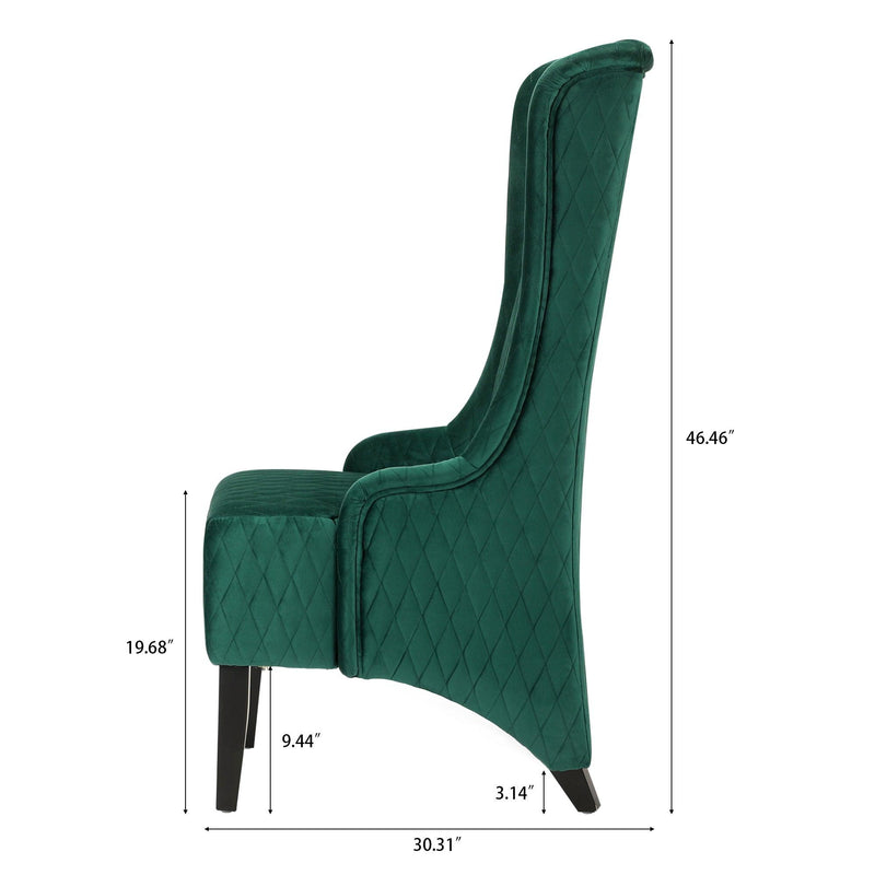 23.03" Wide Wing Back Chair ,Side Chair for Living Room - Urban Living Furniture (Los Angeles, CA)