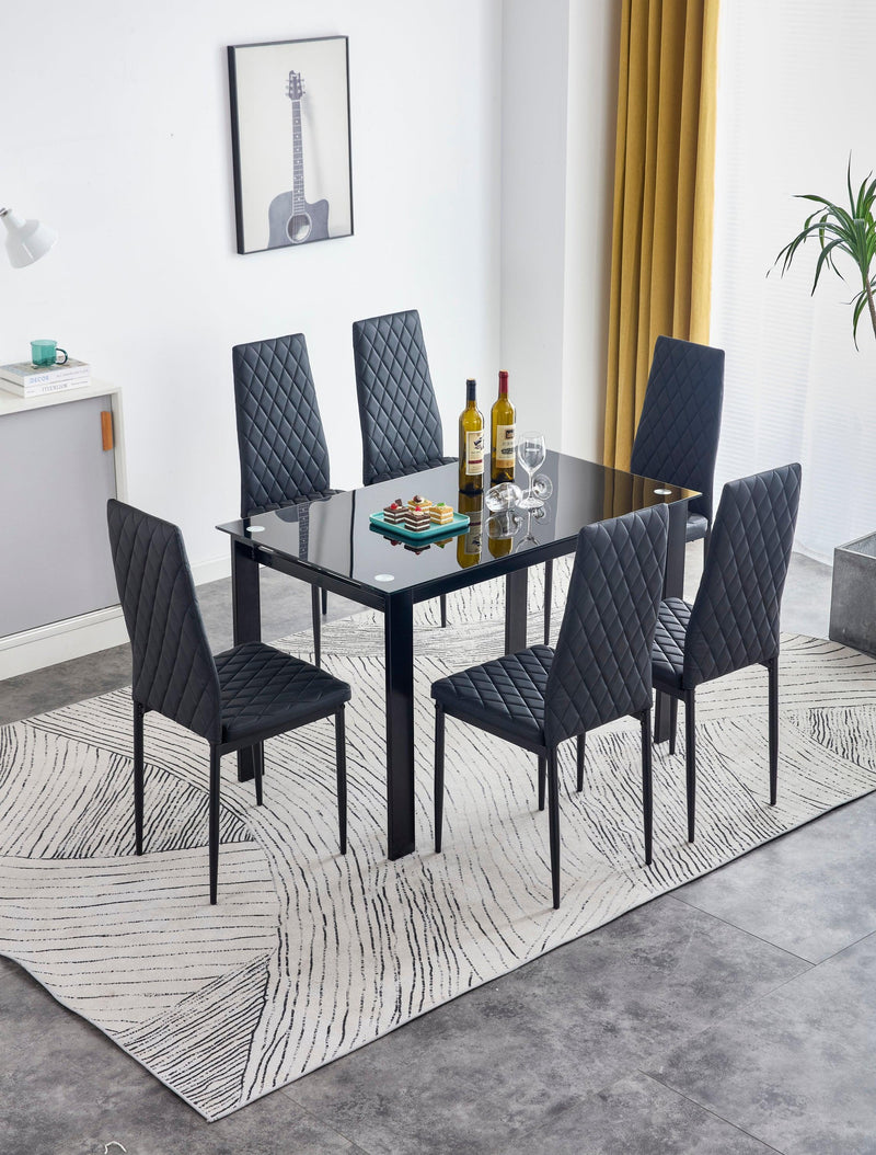 Dining chair set for 6