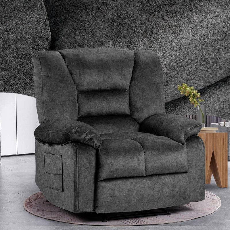 Oversized Recliner Chair Sofa with Massage and Heating - Urban Living Furniture (Los Angeles, CA)