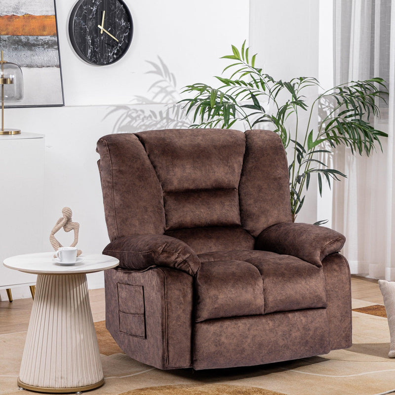 Oversized Recliner Chair Sofa with Massage and Heating - Urban Living Furniture (Los Angeles, CA)