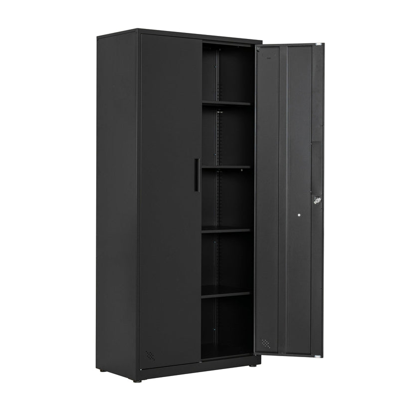 HighStorage Cabinet with 2 Doors and 4 Partitions to Separate 5Storage Spaces, Home/ Office Design - Urban Living Furniture (Los Angeles, CA)