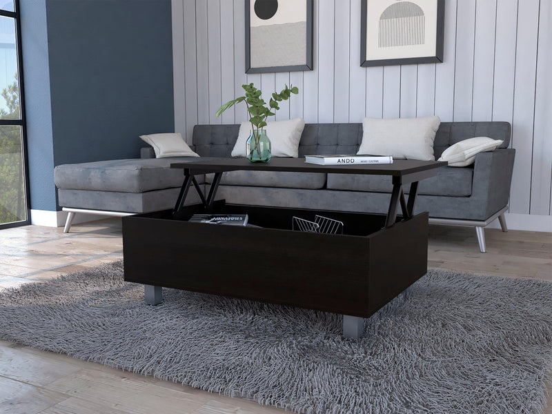 Tilton Rectangle Lift Top  Coffee Table Black Wengue - Urban Living Furniture (Los Angeles, CA)