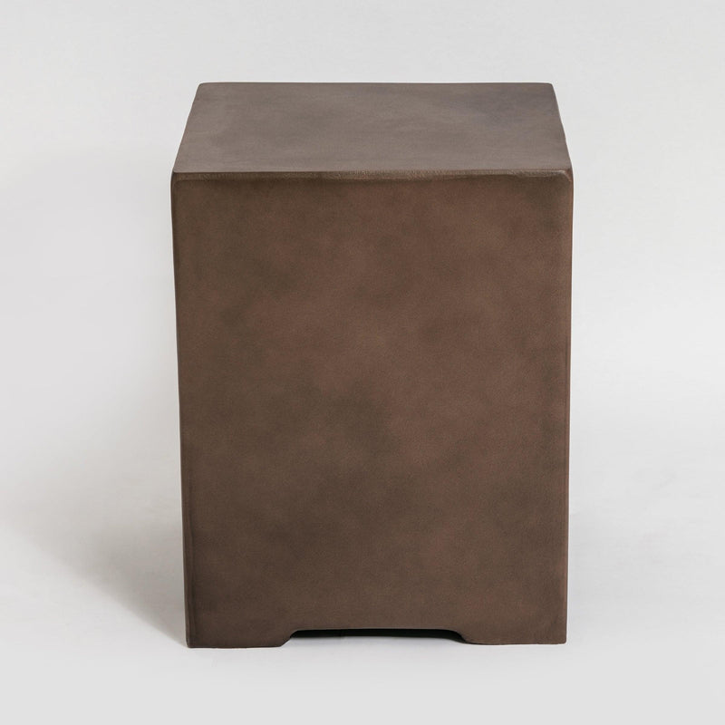 Outdoor Propane Tank Cover Gas Tank Holder Hideaway Side Table Outdoor Concrete Corner Table-Brown - Urban Living Furniture (Los Angeles, CA)