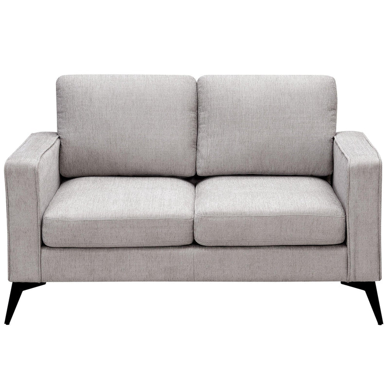 Modern 3-Piece Sofa Sets with Sturdy Metal Legs,Chenille Upholstered Couches Sets Including 3-Seat Sofa, Loveseat and Single Chair for Living Room Furniture Set (1+2+3 Seat) - Urban Living Furniture (Los Angeles, CA)