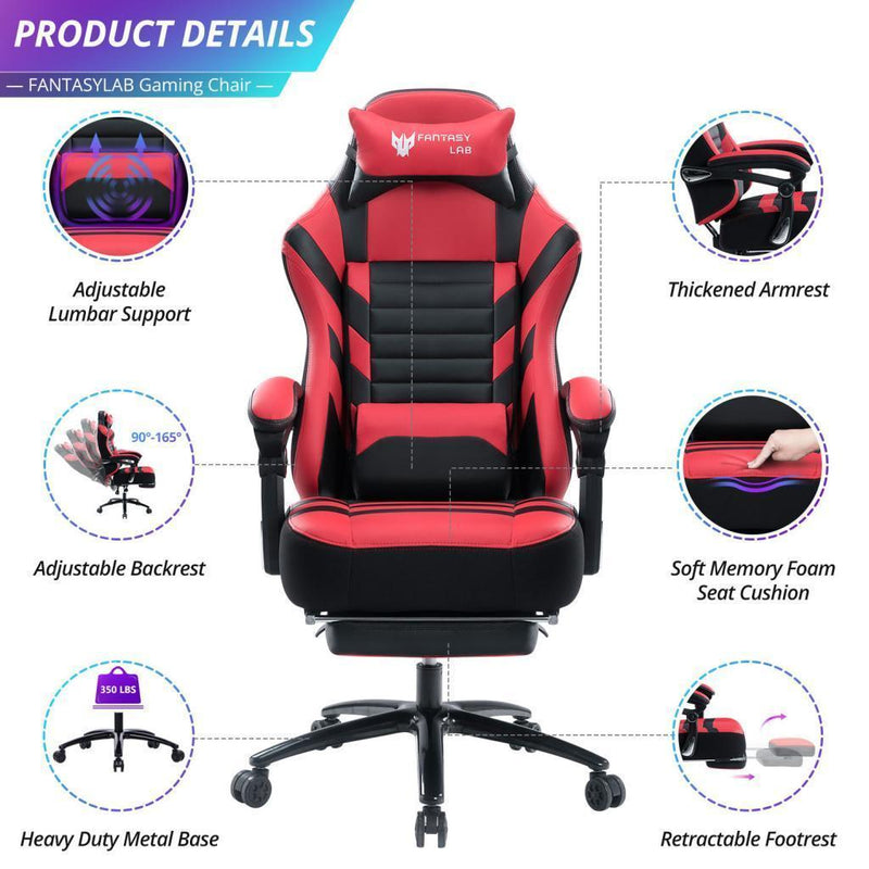 Seat Height Adjustable Swivel Racing Office Computer Ergonomic Video Game Chair - Urban Living Furniture (Los Angeles, CA)