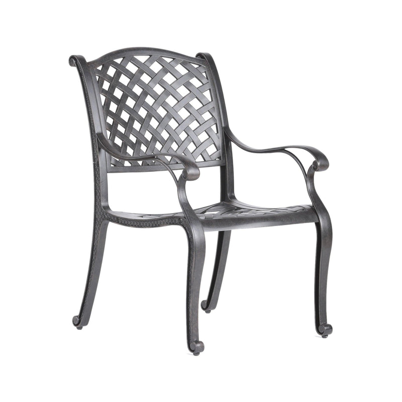 SpartaModern Dining Arm Chair, Dupione Brown - Urban Living Furniture (Los Angeles, CA)