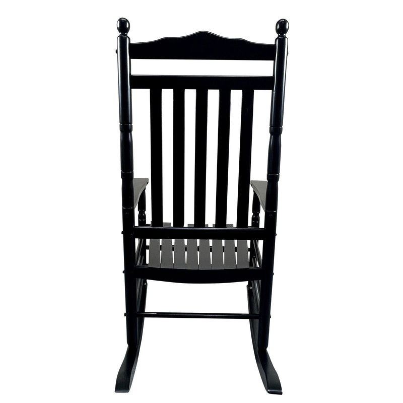 BALCONY PORCH ADULT ROCKING CHAIR-BLACK - Urban Living Furniture (Los Angeles, CA)