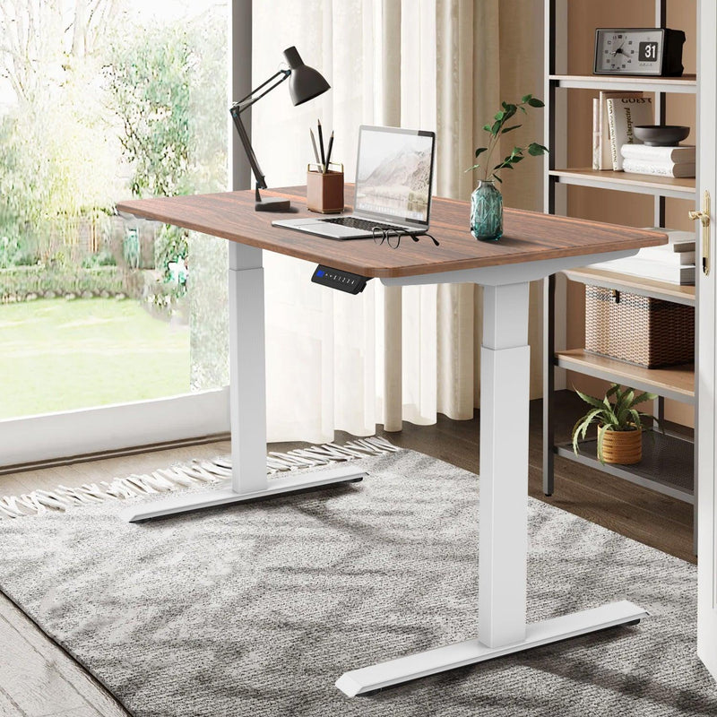 Electric Standing Desk  with Dual Motor Height Adjustable Sit Stand Desk Computer Workstation with USB Charge
"	
，White - Urban Living Furniture (Los Angeles, CA)