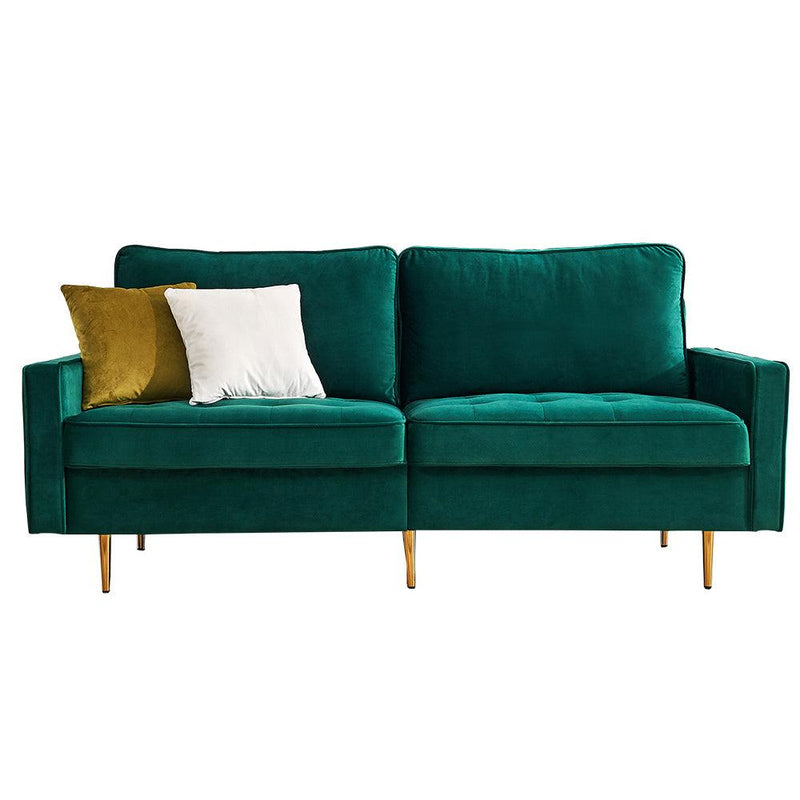 Modern Velvet  fabric sofa 71" - Emerald - Urban Living Furniture (Los Angeles, CA)