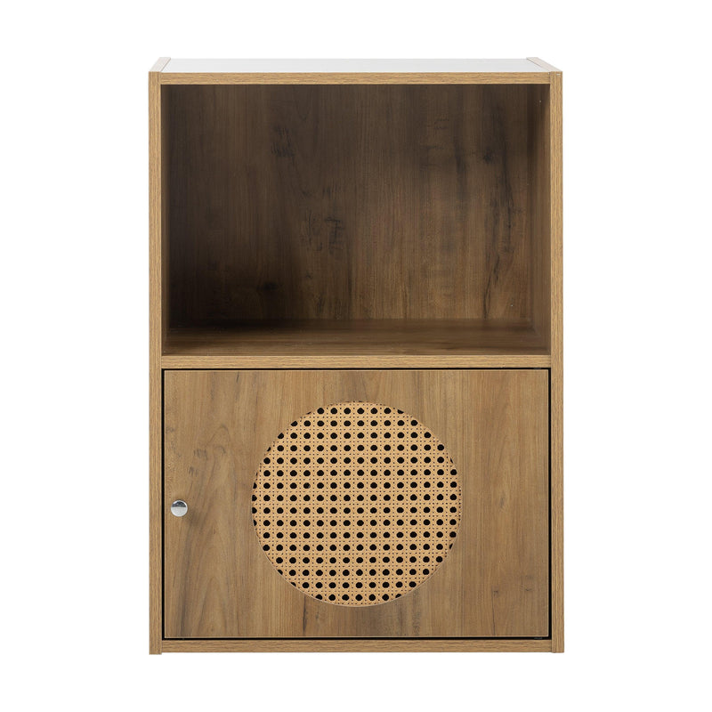 BathroomStorage cabinet,smallStorage cabinet,ratten locker, 1 door cabinet,living room, bedroom, home office floor cabinet, rustic brown - Urban Living Furniture (Los Angeles, CA)