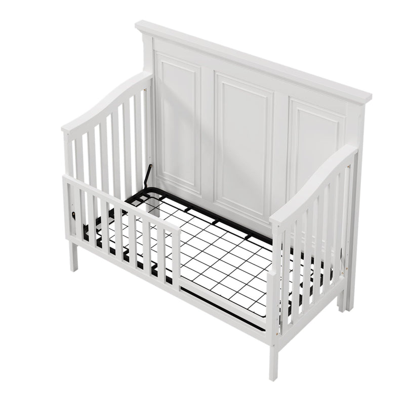 Toddler Bed Safety Guard Rails for Convertible Crib,White - Urban Living Furniture (Los Angeles, CA)