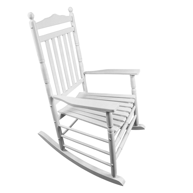 BALCONY PORCH ADULT ROCKING CHAIR - WHITE - Urban Living Furniture (Los Angeles, CA)