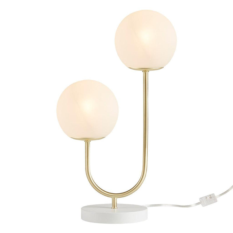 Zusa Metal 2-Light Globe Table Lamp - Urban Living Furniture (Los Angeles, CA)