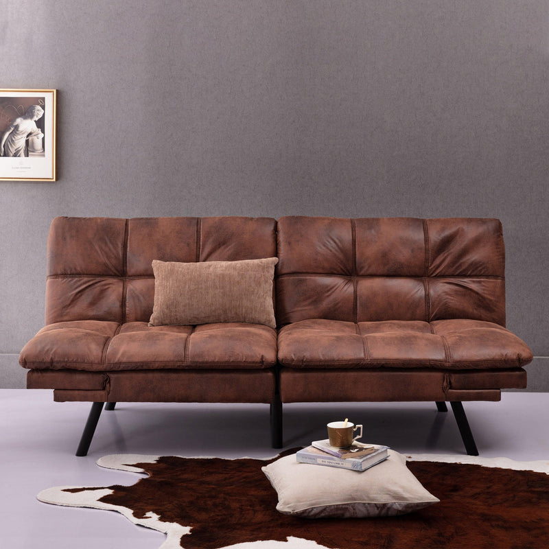 Convertible Memory Foam Futon Couch Bed,Modern Folding Sleeper Sofa-SF267PUCH - Urban Living Furniture (Los Angeles, CA)