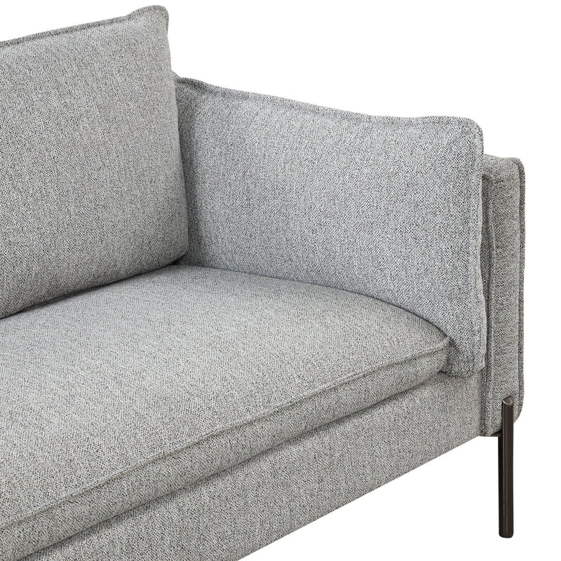 76.2"Modern Style 3 Seat Sofa Linen Fabric Upholstered Couch Furniture 3-Seats Couch for Different Spaces,Living Room,Apartment - Urban Living Furniture (Los Angeles, CA)