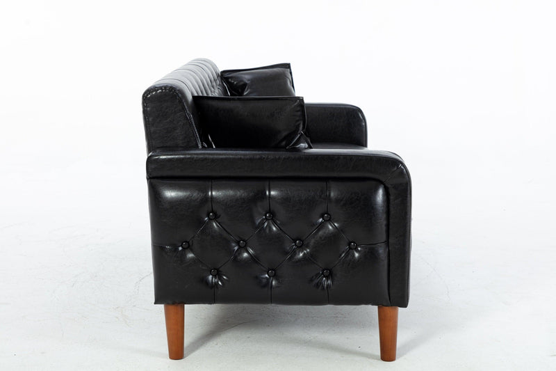 2047Black PU leather sofa - Urban Living Furniture (Los Angeles, CA)