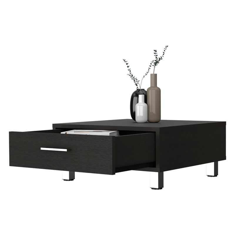 Lombard 1-Drawer Rectangle Coffee Table Black Wengue - Urban Living Furniture (Los Angeles, CA)