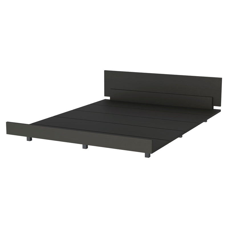 Nimmo Queen Bed Frame Black Wengue - Urban Living Furniture (Los Angeles, CA)