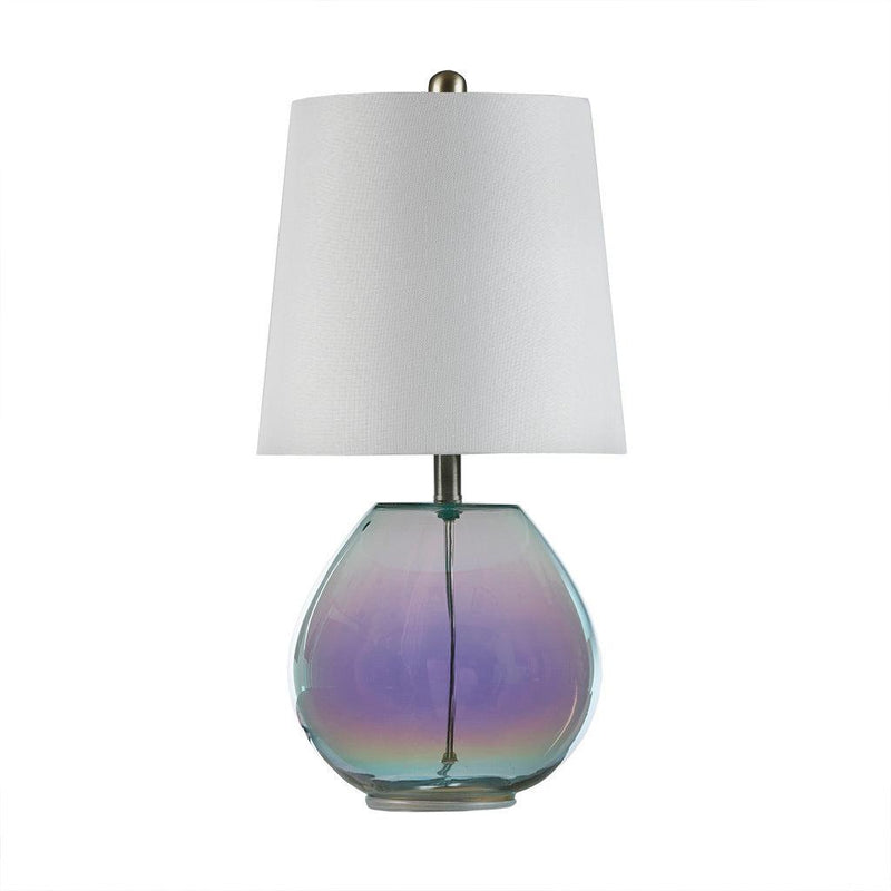 Ranier Iridescent Glass Table Lamp - Urban Living Furniture (Los Angeles, CA)