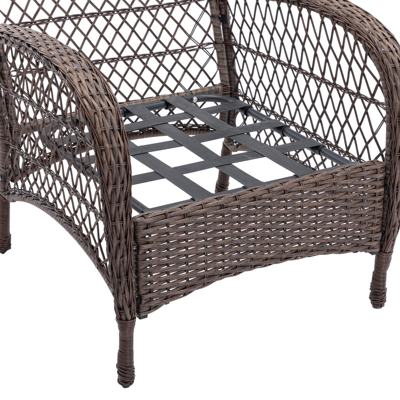 4pcs Outdoor FurnitureModern Wicker set - Urban Living Furniture (Los Angeles, CA)