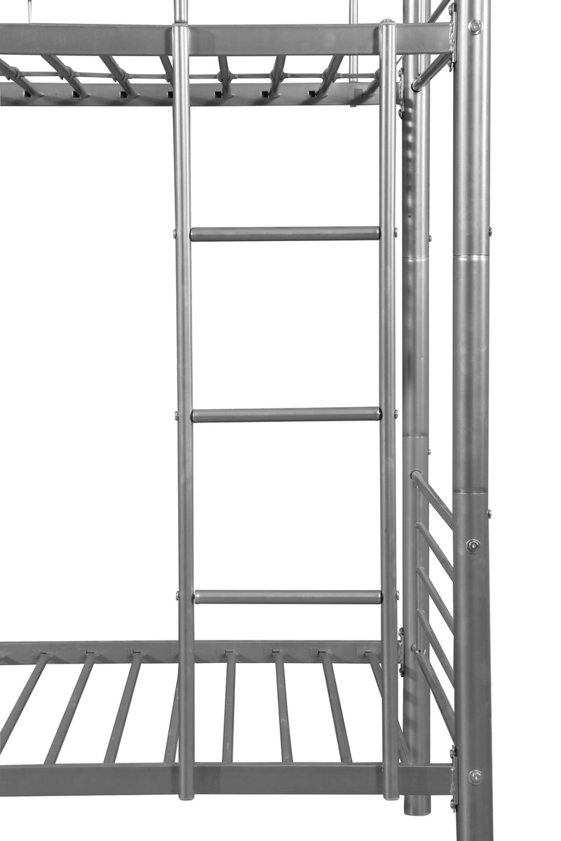 METAL Bunk Bed silver - Urban Living Furniture (Los Angeles, CA)