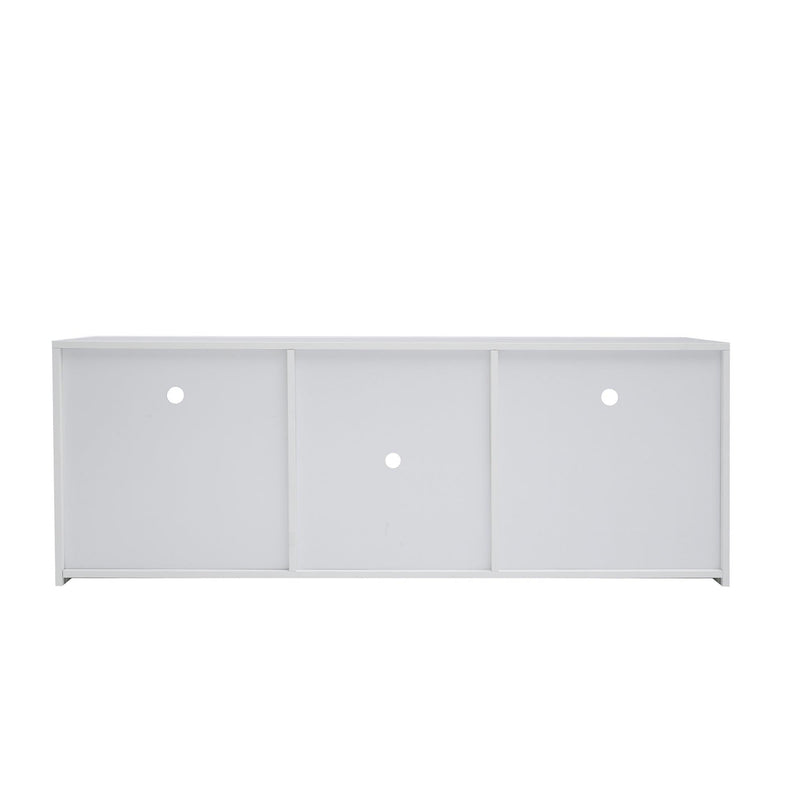 145Modern 57" TV Stand Matte Body High Gloss Fronts with 16 Color LEDs - Urban Living Furniture (Los Angeles, CA)