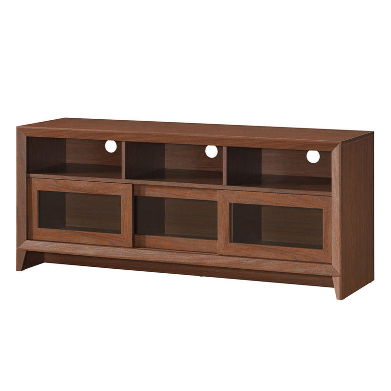 Techni MobiliModern TV Stand withStorage for TVs Up To 60", Hickory - Urban Living Furniture (Los Angeles, CA)