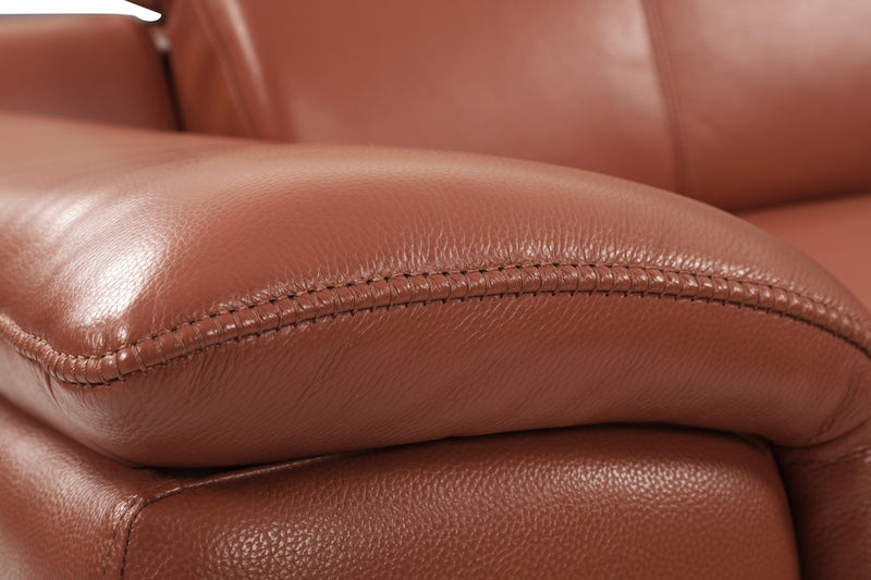 Global United Genuine Italian Leather Power Reclining Sofa - Urban Living Furniture (Los Angeles, CA)