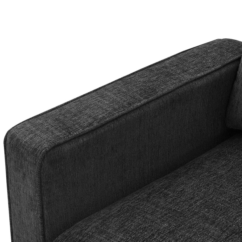 Modern 3-Piece Sofa Sets with Sturdy Metal Legs,Linen Upholstered Couches Sets Including 3-Seat Sofa, Loveseat and Single Chair for Living Room Furniture Set (1+2+3 Seat) - Urban Living Furniture (Los Angeles, CA)