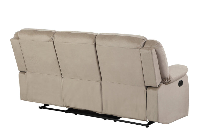 Global United Transitional Microfiber Fabric Upholstered Sofa - Urban Living Furniture (Los Angeles, CA)