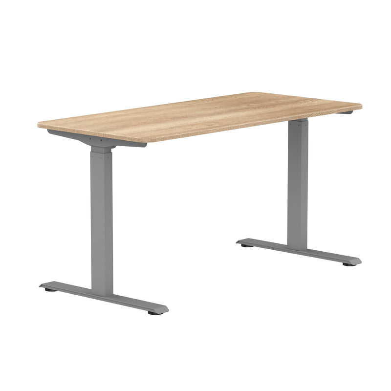 Ergonomic Standing Desk Base Workstation Frame Only，silver grey - Urban Living Furniture (Los Angeles, CA)