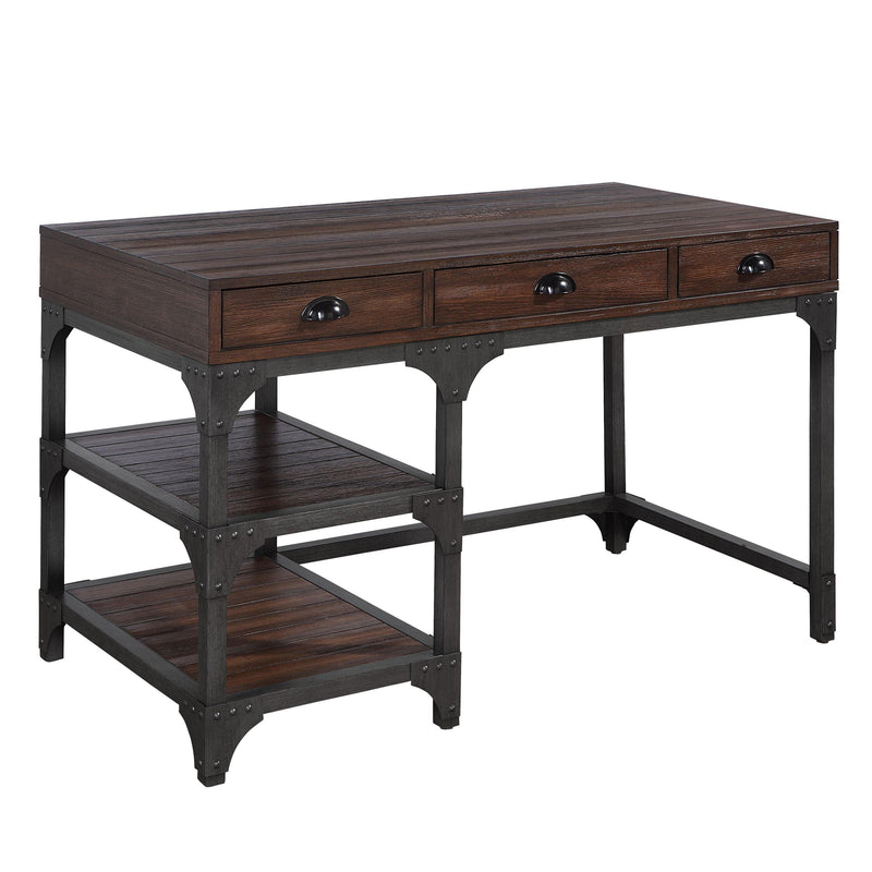 ACME Gorden Writing Desk, Espresso Oak Finish & Antique Black Metal OF00143 - Urban Living Furniture (Los Angeles, CA)