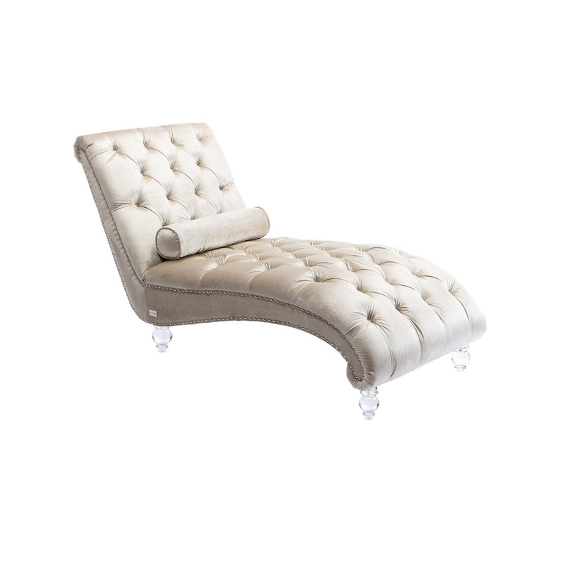 Leisure concubine sofa  with  acrylic  feet - Urban Living Furniture (Los Angeles, CA)