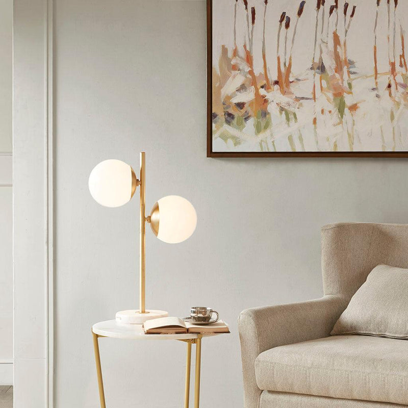 Holloway Marble Base Table Lamp - Urban Living Furniture (Los Angeles, CA)