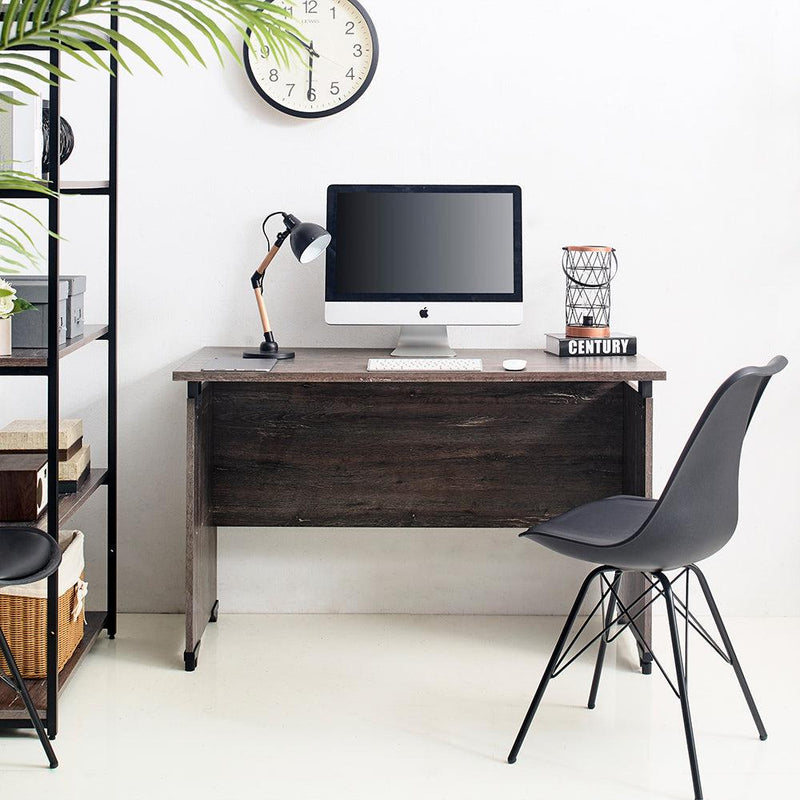 Urban Farmhouse Composite Wood Writing Desk in Rustic Gray - Urban Living Furniture (Los Angeles, CA)