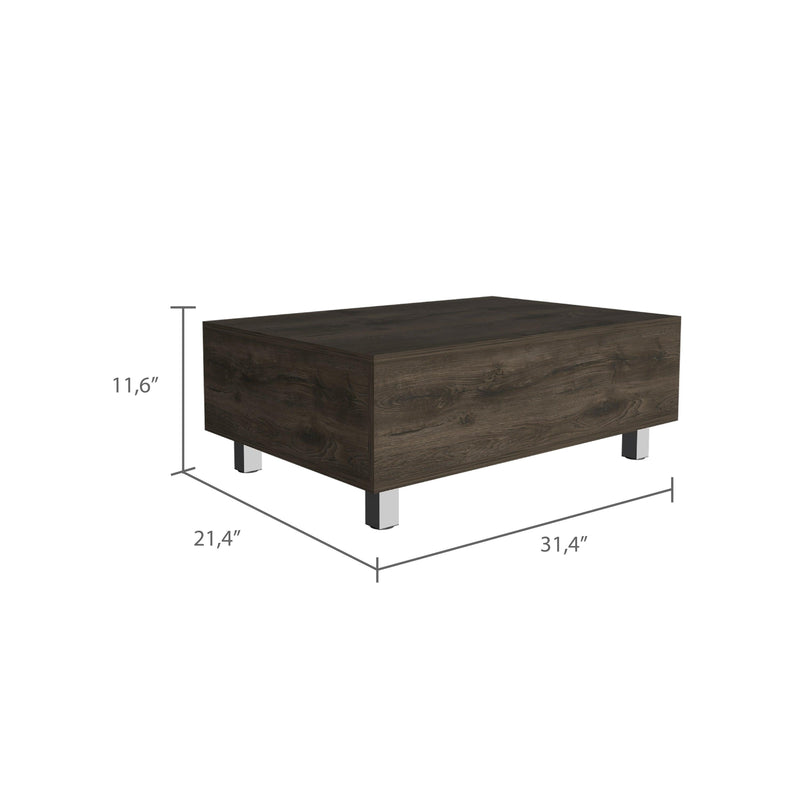 Tilton Rectangle Lift Top  Coffee Table Dark Brown - Urban Living Furniture (Los Angeles, CA)