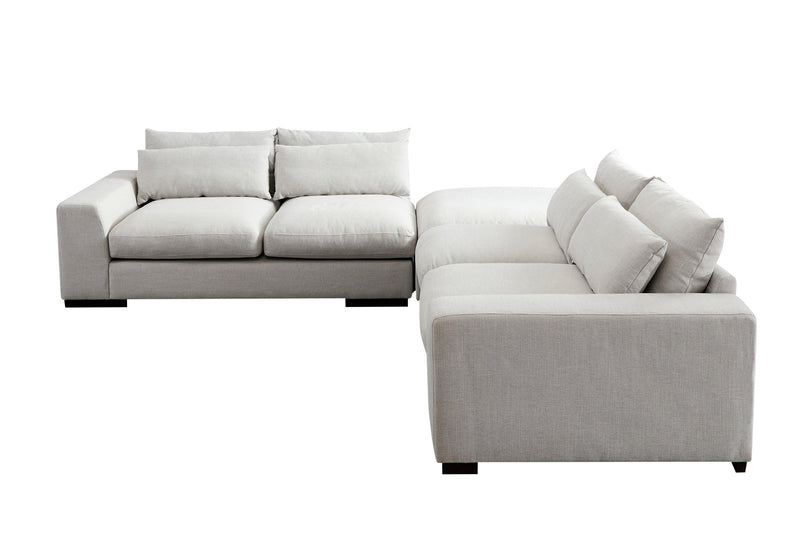 SOFA AND COMFORTABLE SECTIONAL SOFA LIGHT GREY（same as W223S00105，W223S01523，W223S01525。Size difference, See Details in page.） - Urban Living Furniture (Los Angeles, CA)