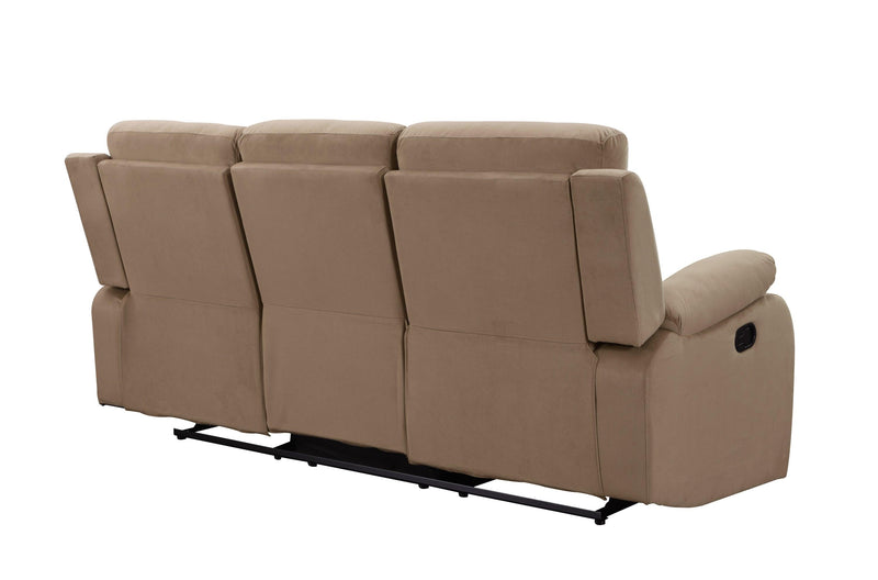 Global United Transitional Microfiber Fabric Sofa - Urban Living Furniture (Los Angeles, CA)