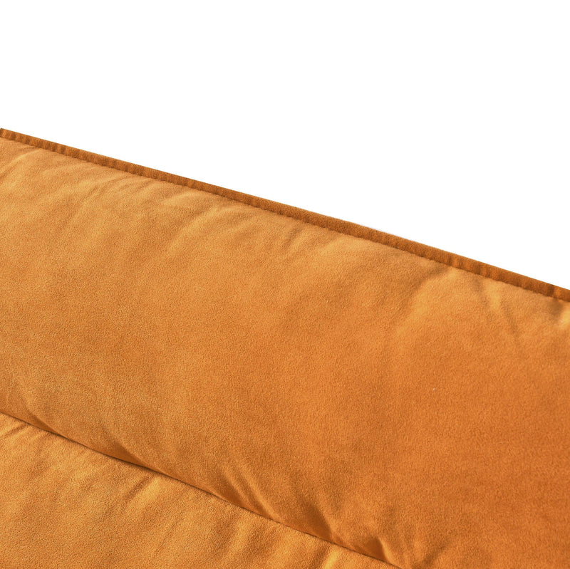 HQ-282 Sofa Couch,  Mid-Century Tufted Love Seat for Living Room(ORANGE) - Urban Living Furniture (Los Angeles, CA)