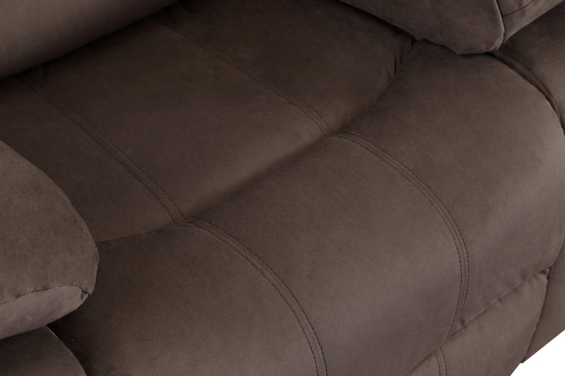 Global United Transitional Microfiber Fabric Upholstered Sofa - Urban Living Furniture (Los Angeles, CA)