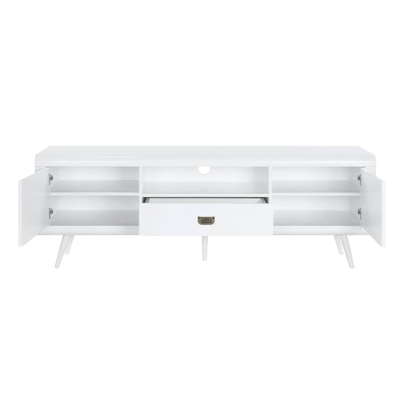 ACME Pagan TV Stand in White High Gloss Finish LV00745 - Urban Living Furniture (Los Angeles, CA)