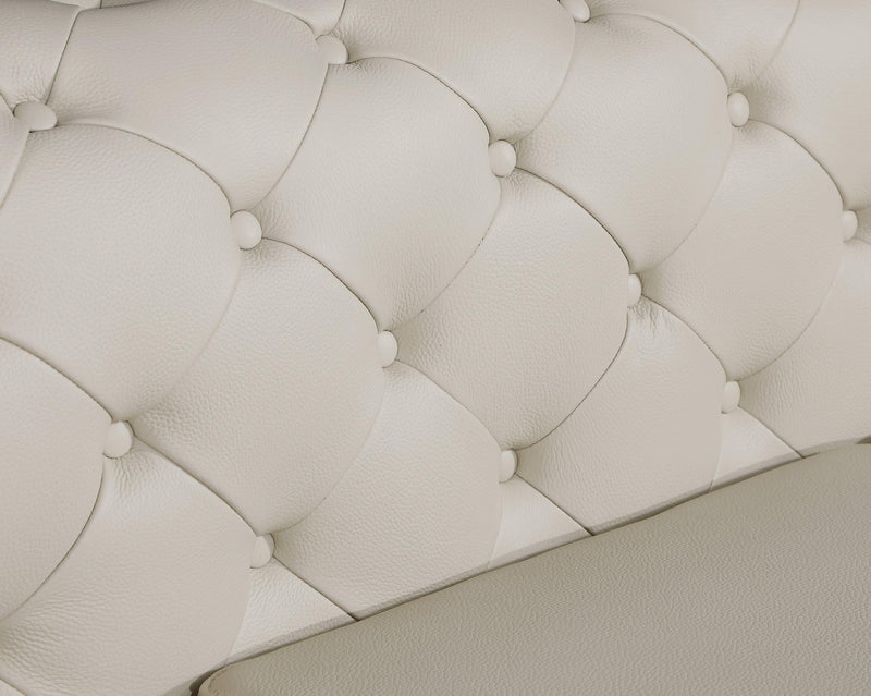 Global United Top Grain 100%  Italian Leather Sofa